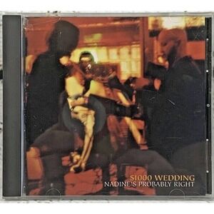 $1000 Wedding – Nadine's Probably Right (CD, 2004) Tres Pescadores Indie‎ Rock